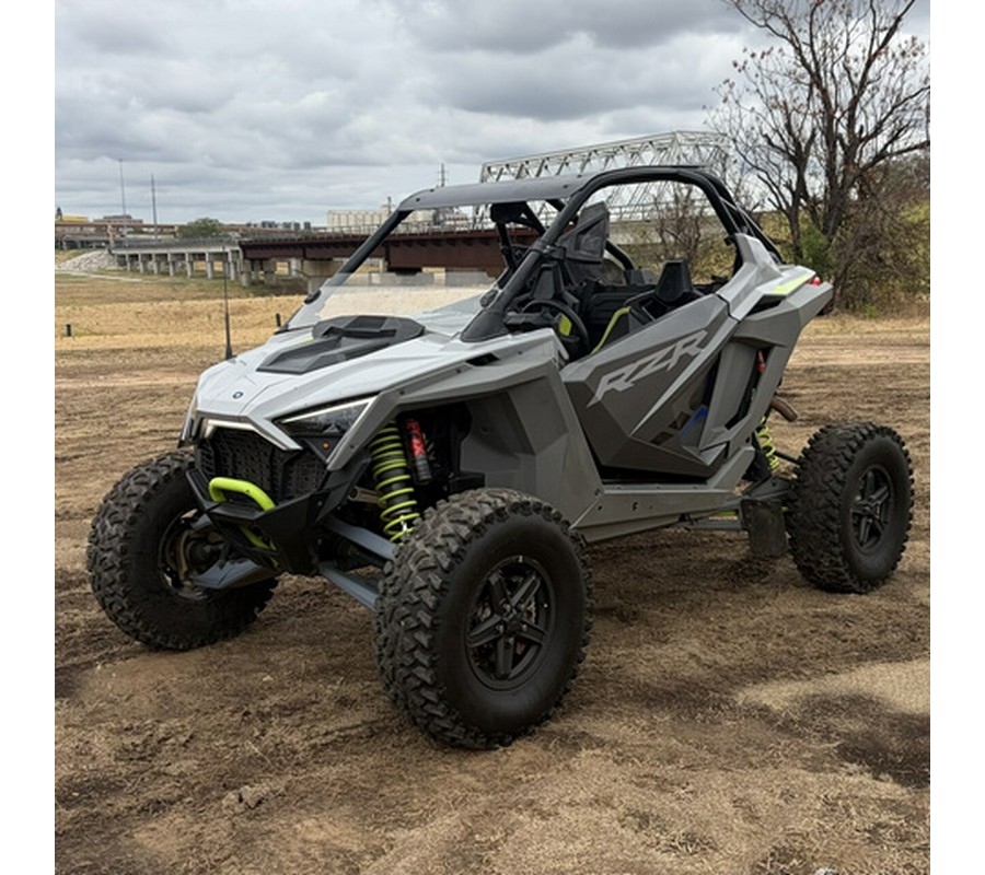 2022 Polaris RZR Turbo R Ultimate Ghost Gray