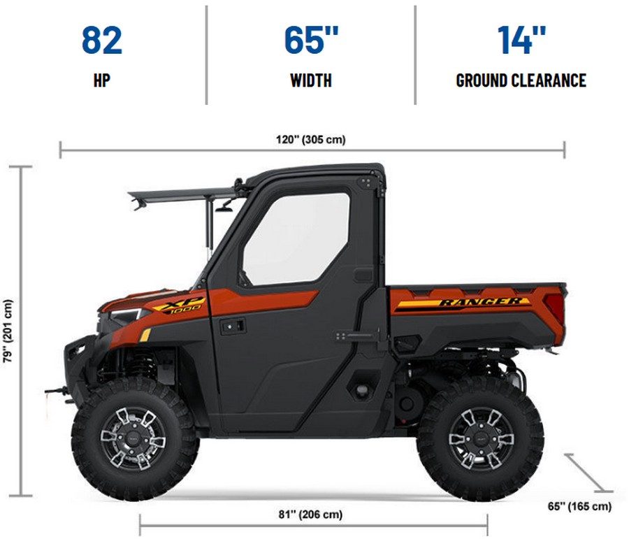 2025 Polaris Industries RANGER XP 1000 NORTHSTAR EDITION ULTIMATE ORANGE RUST est arrival Sept 13th