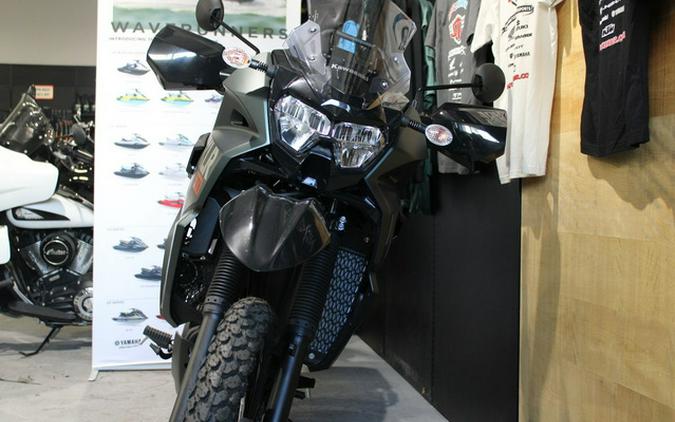 2025 Kawasaki KLR 650 Metallic Matte Old School Green