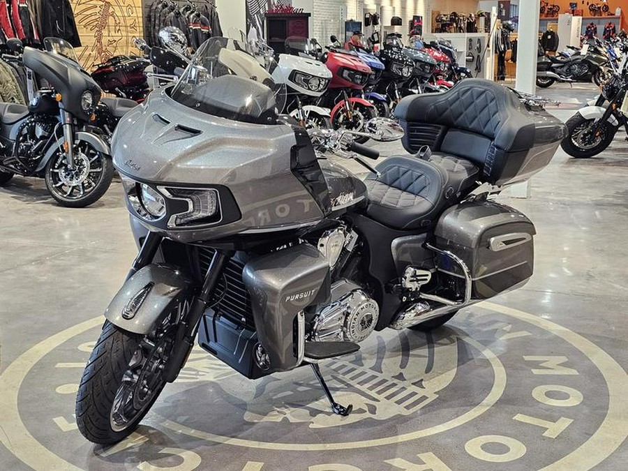 2024 Indian Motorcycle® Pursuit® Limited Titanium/Black Metallic