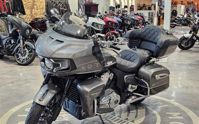 2024 Indian Motorcycle® Pursuit® Limited Titanium/Black Metallic