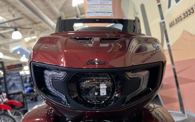 2026 Indian Pursuit Dark Horse 112 W/ Powerband Audio Maroon Metallic
