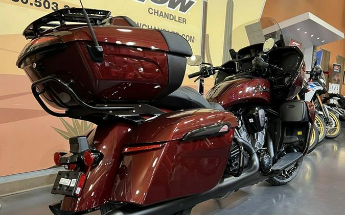 2026 Indian Pursuit Dark Horse 112 W/ Powerband Audio Maroon Metallic