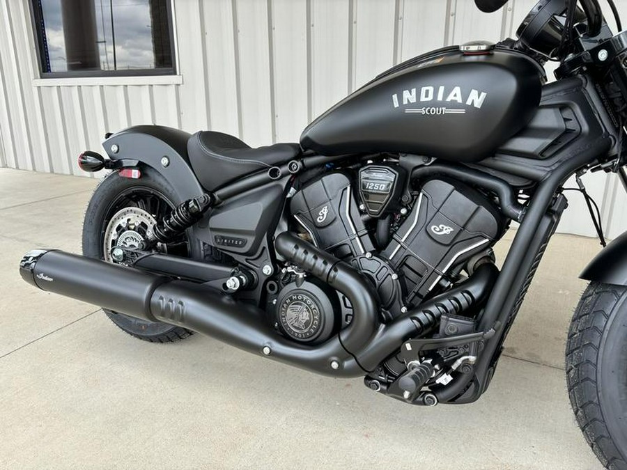 2025 Indian Motorcycle® Scout® Bobber Limited +Tech Black Smoke