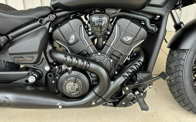 2025 Indian Motorcycle® Scout® Bobber Limited +Tech Black Smoke