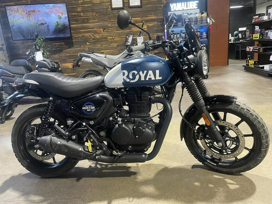 2023 Royal Enfield Hunter 350 Rebel Blue