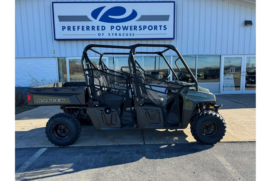 2023 Polaris Industries Ranger Crew 570 Full-Size Sagebrush Green