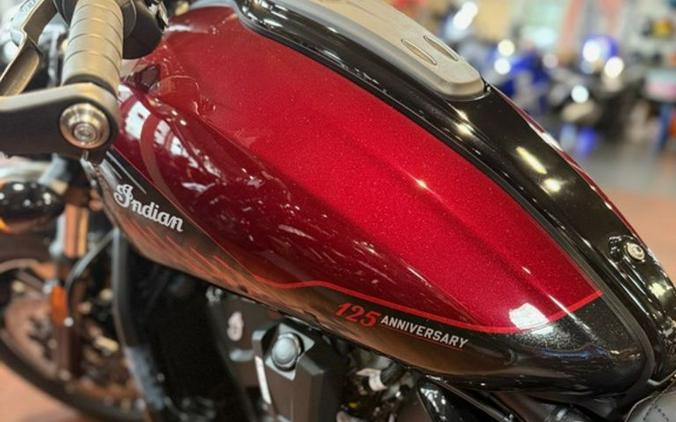 2026 Indian Motorcycle® Scout Bobber 125th Anniversary Edition 125th Anniversary Red with Black Cry