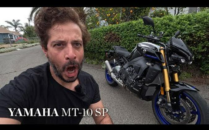 2023 Yamaha MT-10 SP Review MC Commute