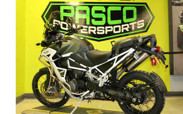 2024 Triumph Tiger 1200 Rally Explorer Matt Khaki Green