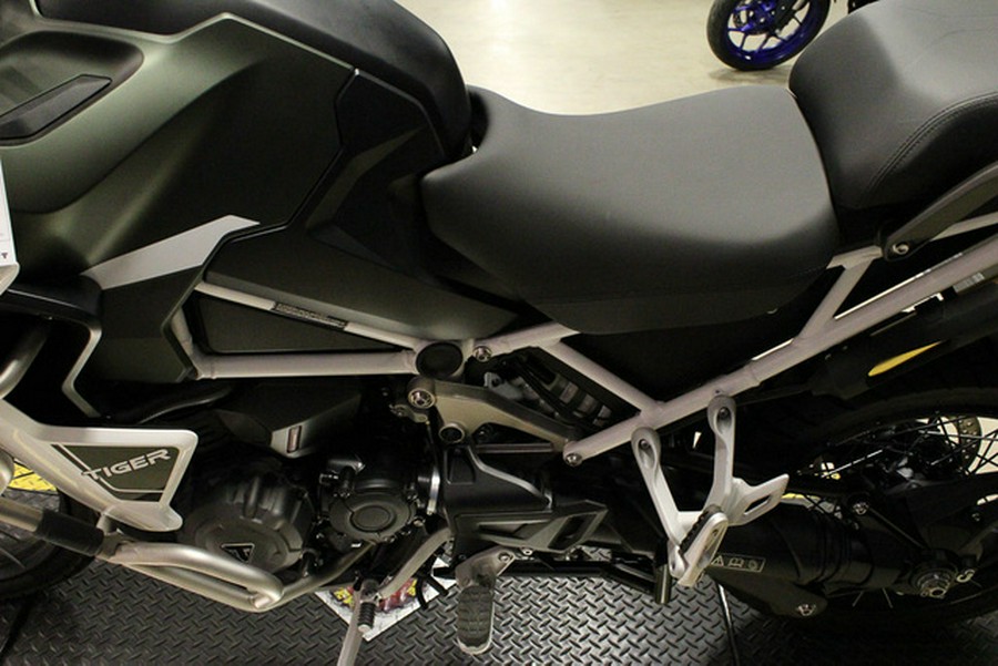 2024 Triumph Tiger 1200 Rally Explorer Matt Khaki Green