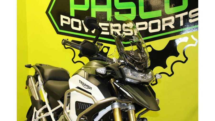 2024 Triumph Tiger 1200 Rally Explorer Matt Khaki Green