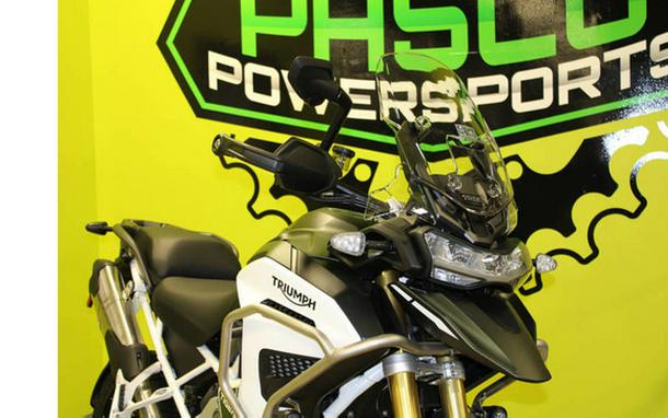 2024 Triumph Tiger 1200 Rally Explorer Matt Khaki Green