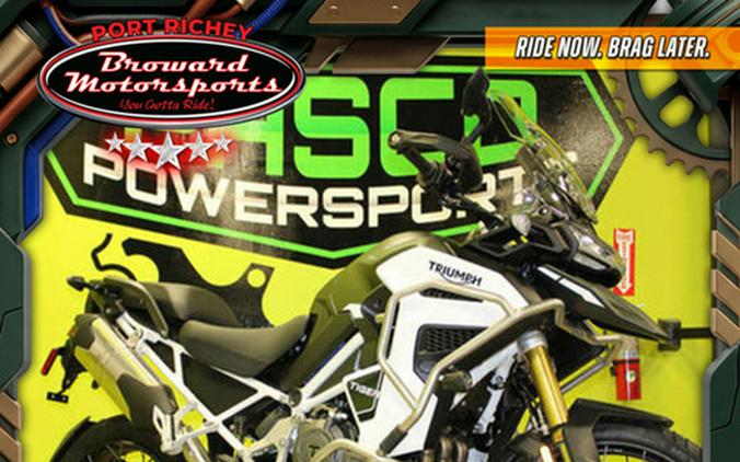 2024 Triumph Tiger 1200 Rally Explorer Matt Khaki Green