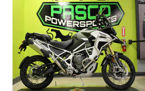 2024 Triumph Tiger 1200 Rally Explorer Matt Khaki Green