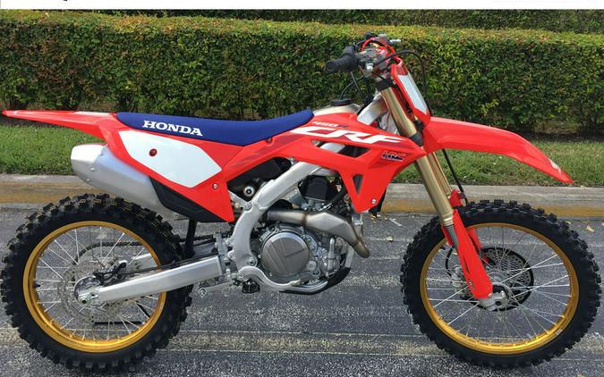 2023 Honda CRF450R 50th Anniversary Edition First Look [7 Fast Facts]