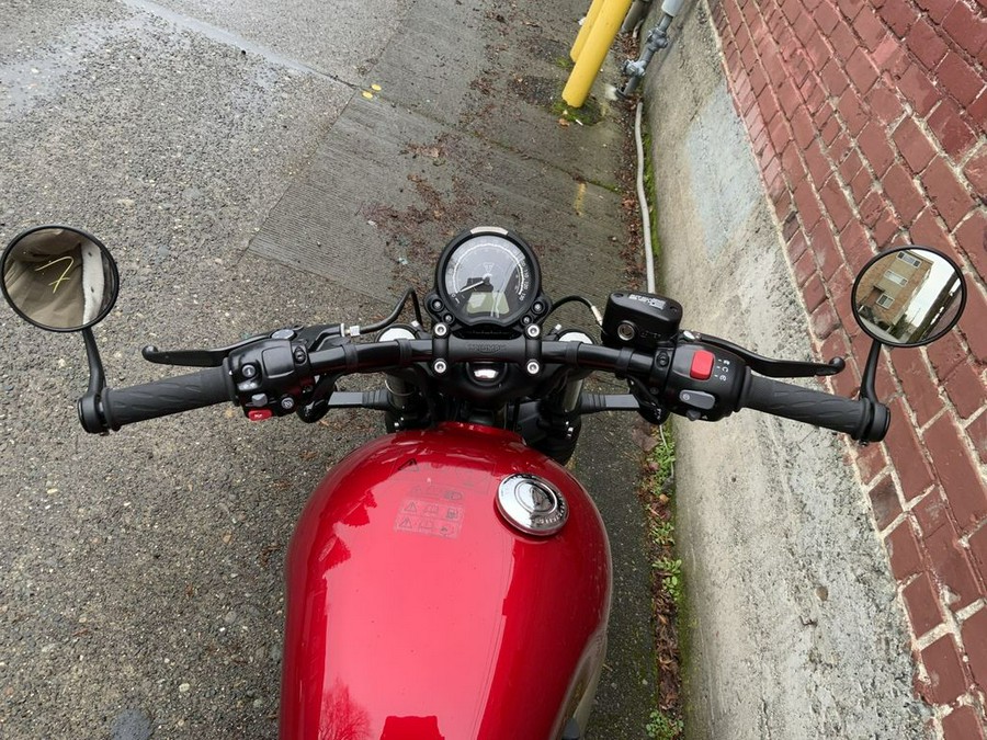 2023 Triumph DX4 BONNEVILLE BOBBER RED HOPPER