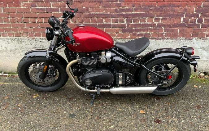 2023 Triumph DX4 BONNEVILLE BOBBER RED HOPPER