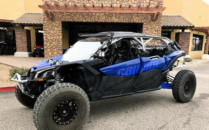 2020 Can-Am® Maverick™ X3 MAX X™ rs Turbo RR Hyper Silver, Intense Blue & Manta Green