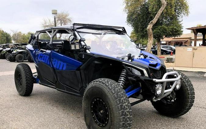 2020 Can-Am® Maverick™ X3 MAX X™ rs Turbo RR Hyper Silver, Intense Blue & Manta Green