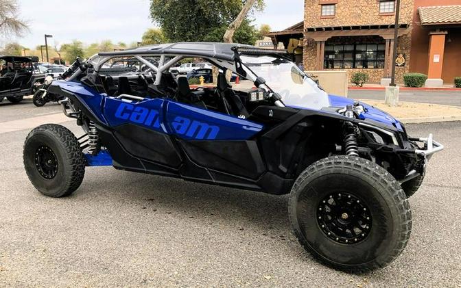 2020 Can-Am® Maverick™ X3 MAX X™ rs Turbo RR Hyper Silver, Intense Blue & Manta Green