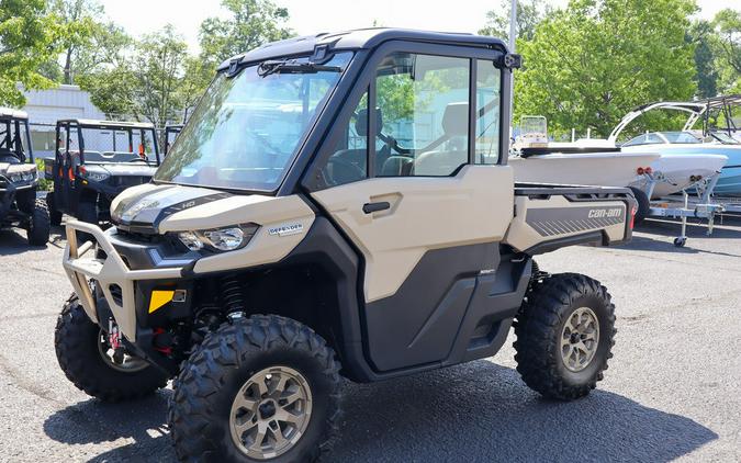 2024 Can-Am® Defender Limited HD10 Desert Tan & Timeless Black