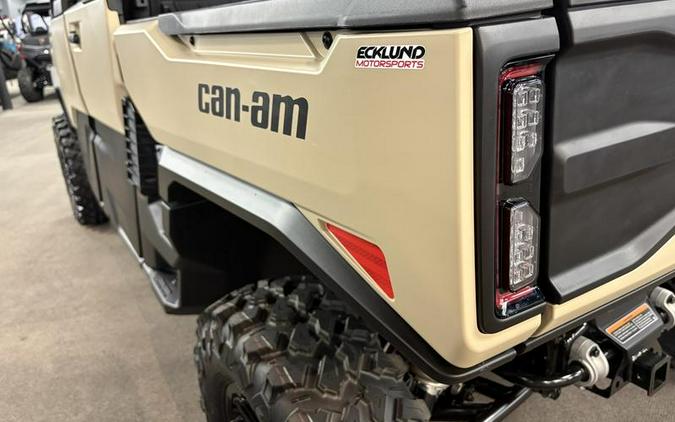 2026 Can-Am® Defender MAX Limited HD11 Desert Tan & Carbon Black