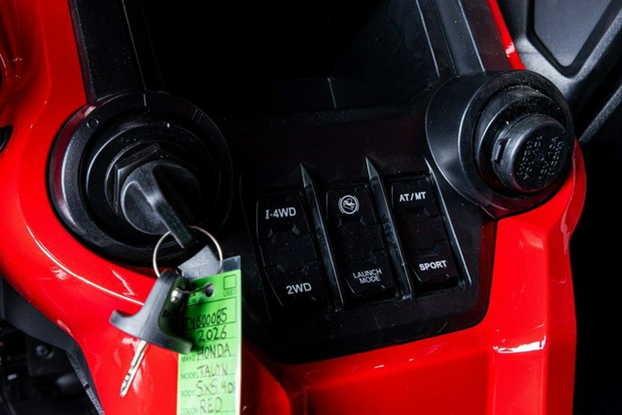 2026 Honda Talon 1000X-4 FOX Live Valve
