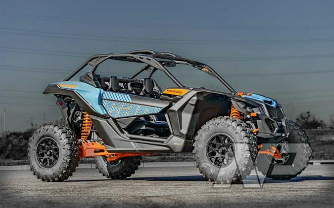 2026 Can-Am Maverick X3 DS Turbo Scandi Blue & Orange Crush