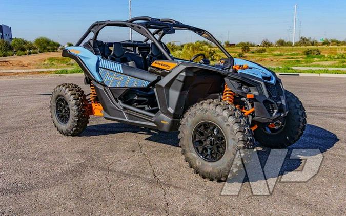 2026 Can-Am Maverick X3 DS Turbo Scandi Blue & Orange Crush