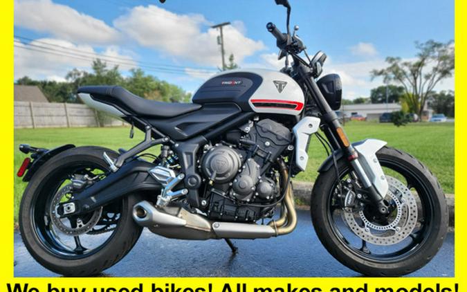 2022 Triumph Trident 660 Crystal White 660