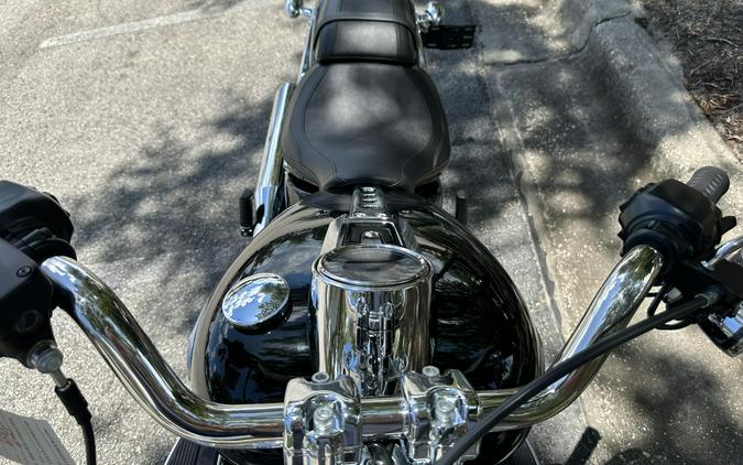 2026 Harley-Davidson® Fat Boy® Vivid Black Chrome Trim