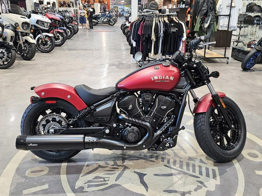 2025 Indian Motorcycle® Scout® Bobber Limited Sunset Red Smoke