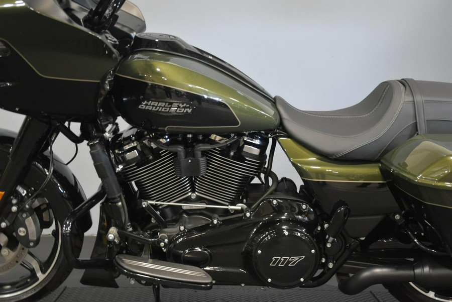 2026 Harley-Davidson Road Glide Olive Steel Metallic / Vivid Black Black Trim