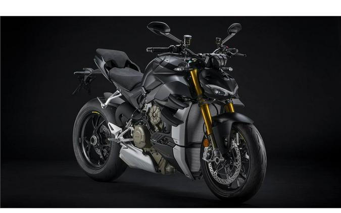 2022 Ducati Streetfighter V4 S - Stealth Black