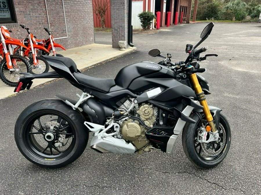 2022 Ducati Streetfighter V4 S - Stealth Black