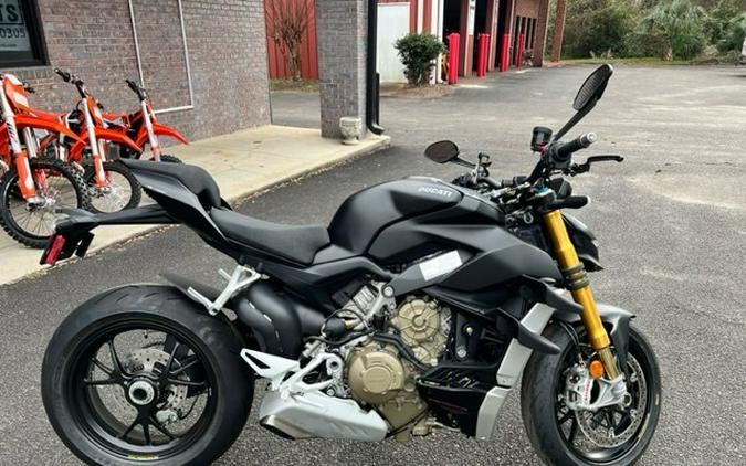 2022 Ducati Streetfighter V4 S - Stealth Black