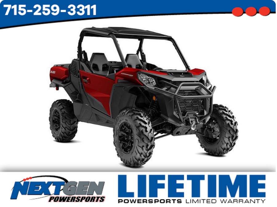 2024 Can-Am Commander XT 1000R Red / Black