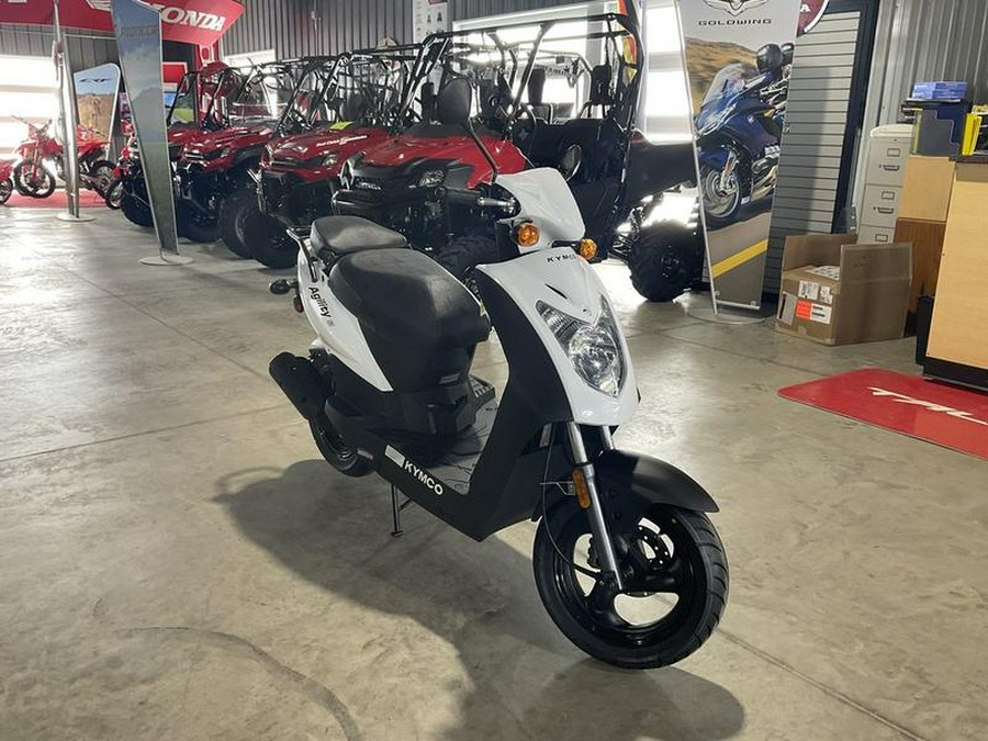 2025 KYMCO Agility 50 White
