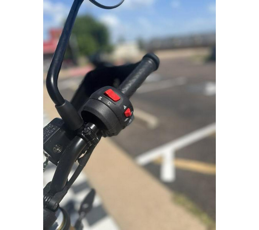 2025 Triumph Scrambler 400 X Phantom Black / Silver Ice