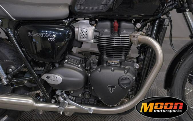 2024 Triumph BONNEVILLE T100 JET BLACK