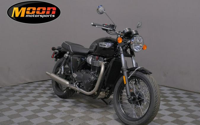 2024 Triumph BONNEVILLE T100 JET BLACK