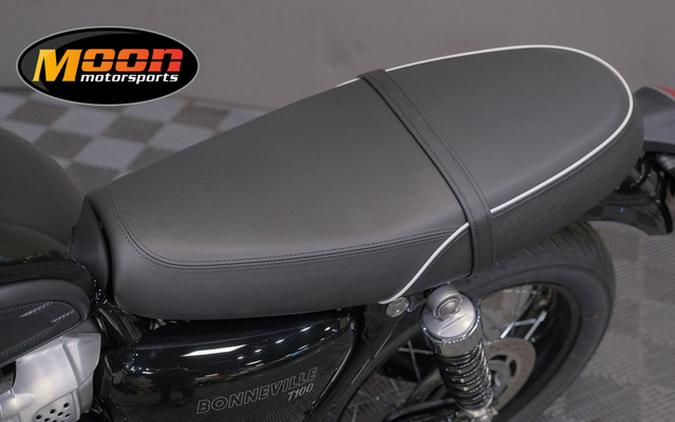 2024 Triumph BONNEVILLE T100 JET BLACK