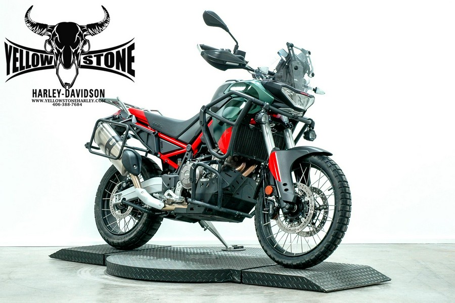2026 Aprilia Tuareg 660 Tornado Green