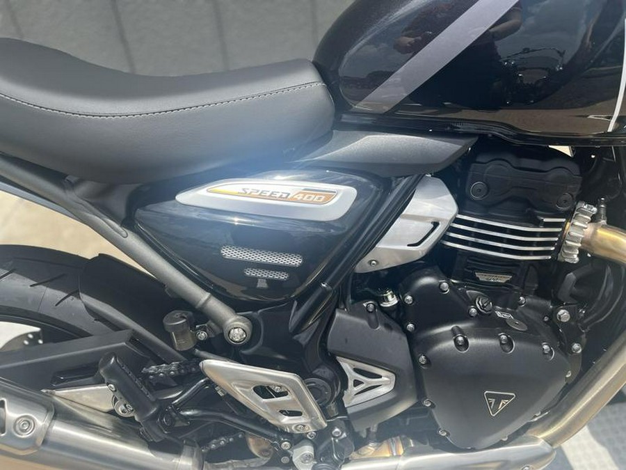 2025 Triumph Speed 400 Phantom Black / Storm Grey