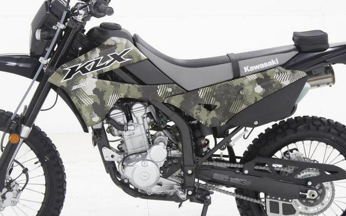 2026 Kawasaki KLX®300 Cypher Camo Beige