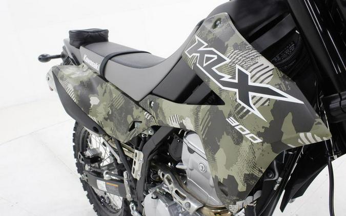 2026 Kawasaki KLX®300 Cypher Camo Beige