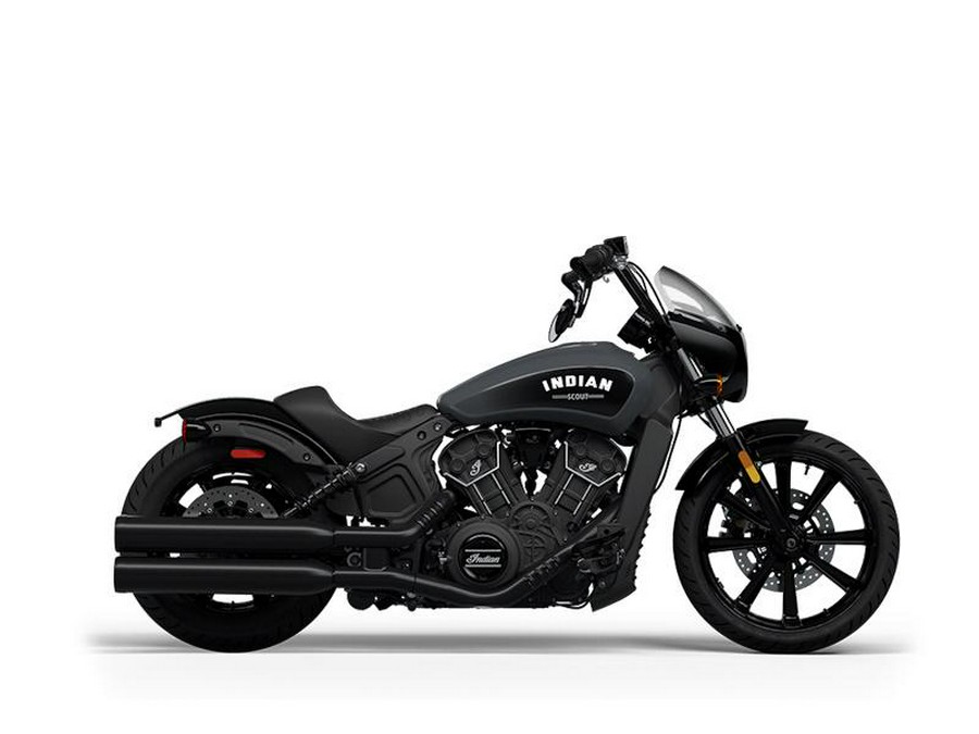 2024 Indian Motorcycle® Scout® Rogue ABS Stealth Gray with Graphics