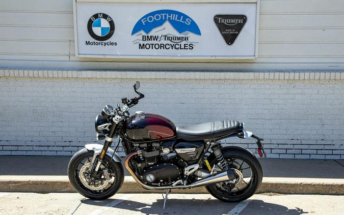 2024 Triumph Speed Twin 1200 Stealth Edition