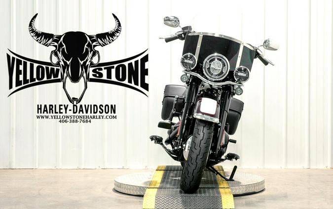 2022 Harley-Davidson Heritage Classic 114 Midnight Crimson & Stone Washed White Pearl